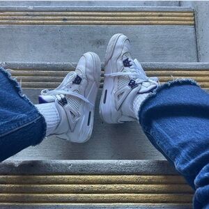 Purple metallic Jordan 4